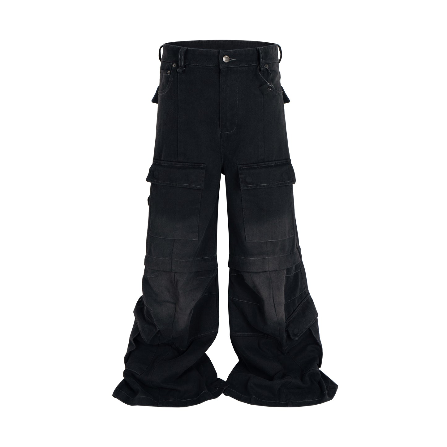 NOIR CONVERT CARGO DENIM