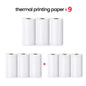 Compact and Colorful Mini Thermal Printer: Bluetooth Wireless Portable Pocket Label Maker for Stickers