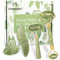 4pcs Facial Roller & Gua Sha Set, Facial Roller Massager with Gua Sha Scraping Tool, Stone Massager NovaCart