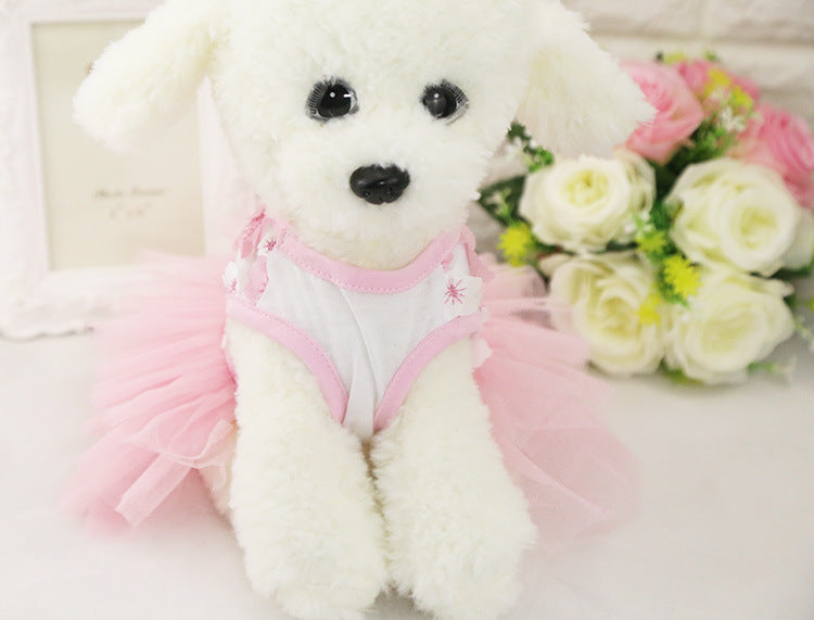 Cute Dog Dress with Mesh Design NovaCart