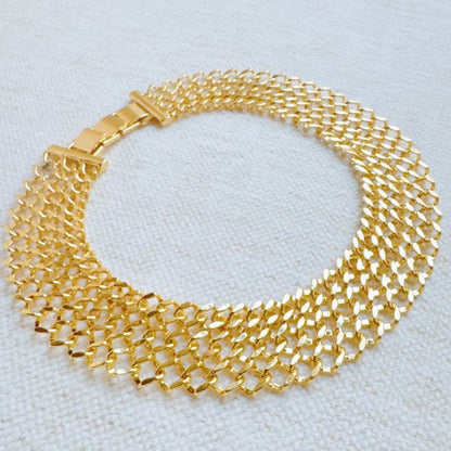 Lux Lattice Chain Choker Necklace Shop Style & More | Fresh Looks, Everyday Deals & Free Shipping