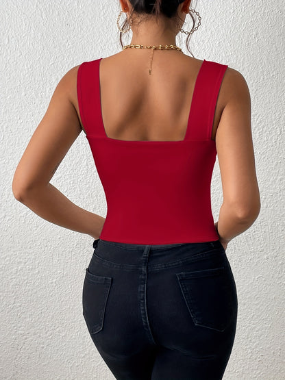 European And American Sexy Chest-Revealing Waist-Cinching Camisole NovaCart