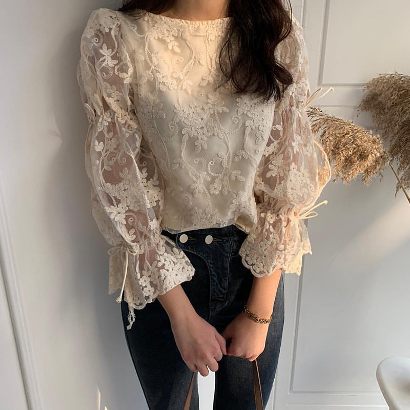 Western Lace Dream Top Country in My Heart