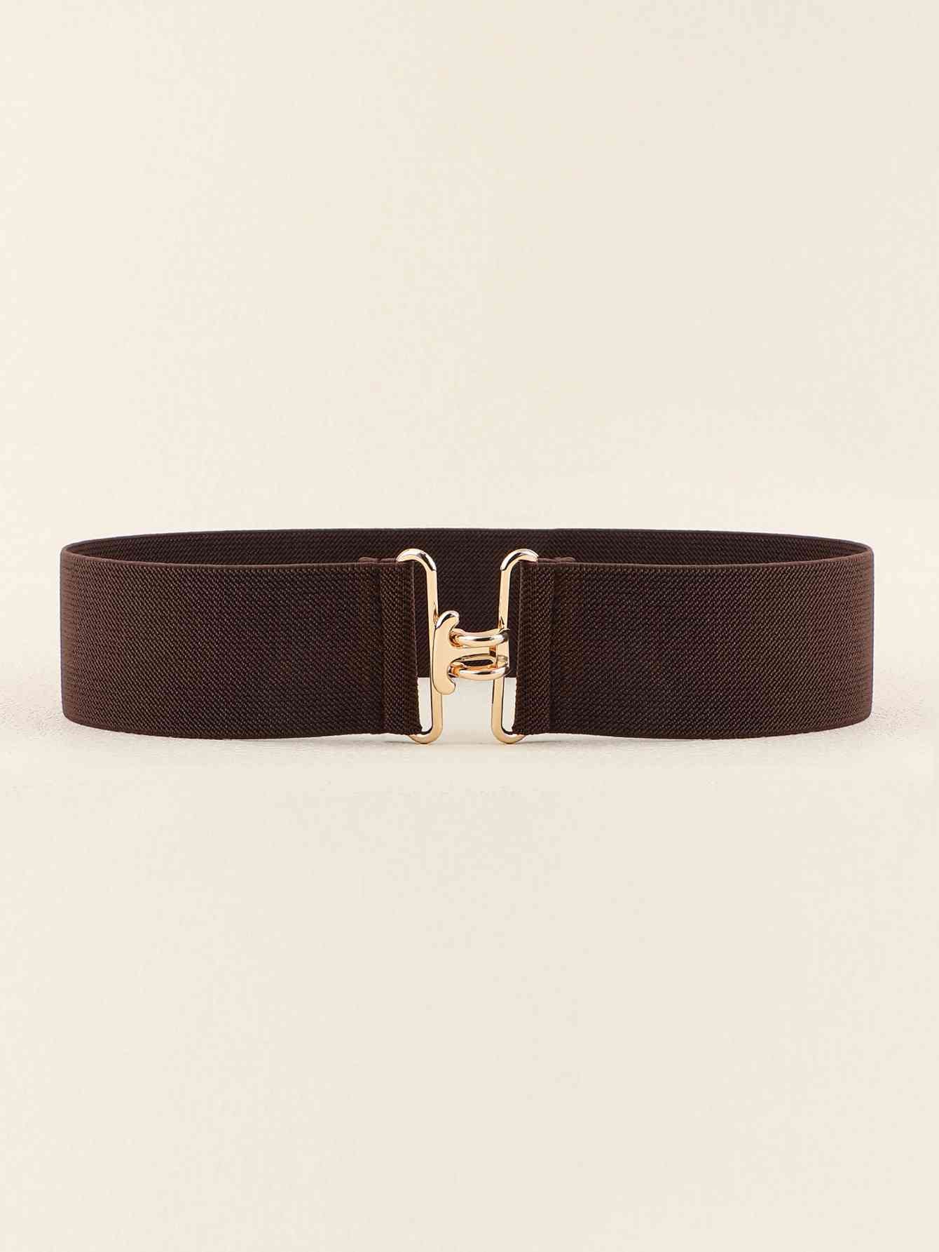 StylishFit Elastic Wide Belt – Adjustable Comfort and Chic Design See size chart under “more details” The Fashion Celestial