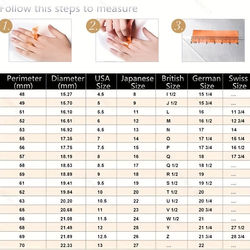 Bohemian Women's Couple Fashion Elegant Glass Synthetic Zirconia Gift Ring NovaCart