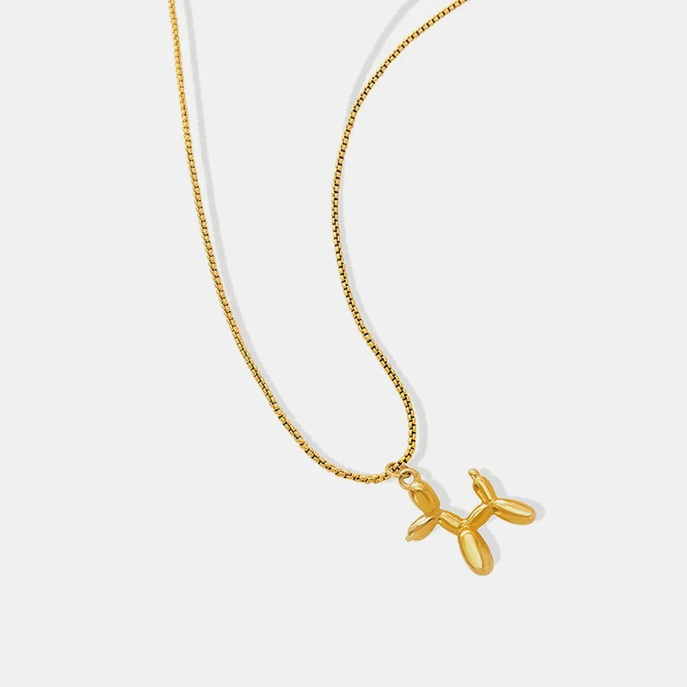 LumiPup Charm Pendant Ivory Embers