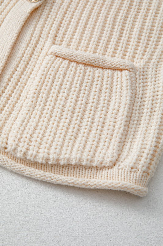 Solid Textured Buttoned Oversized Sweater Vest Shop Style & More | Fresh Looks, Everyday Deals & Free Shipping