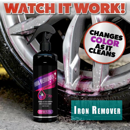 Iron Remover Wheel Rim Cleaner Protect Wheels and Brake Iron Dust Rim Rust Cleaner from Auto Detail Chemical Car Care
