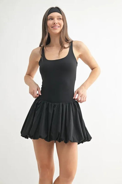MONO B Bubble Active Mini Dress West2East Surf