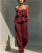 Women's Sleeveless Camisole Top & Casual Pants Set FitiqueFit