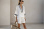 Women’s Elegant V Neck Casual Long Sleeve Top FitiqueFit