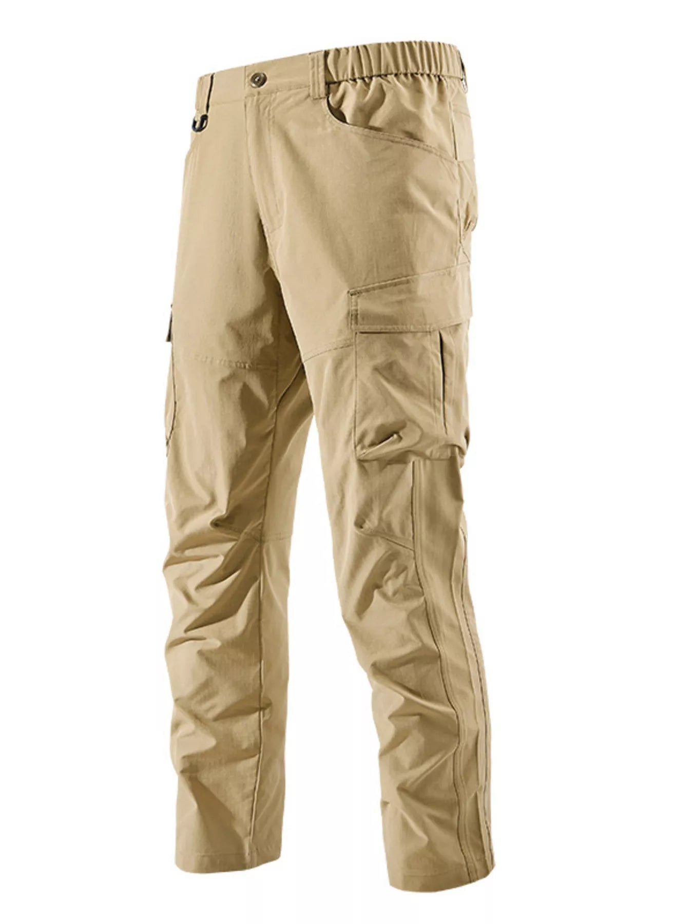 Men's Plus Size Elastic Waist Cargo Pants New Era Fashion LLc
