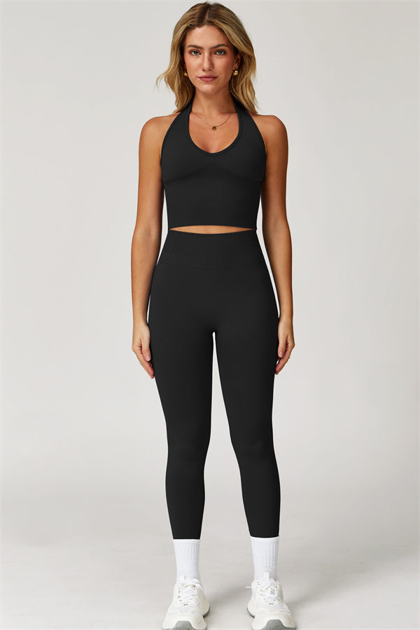 The Delight Jacket Sports Bra Leggings 3-Piece Set Fitglutes Activewear Gymwear Sportswear & Workout Clothes