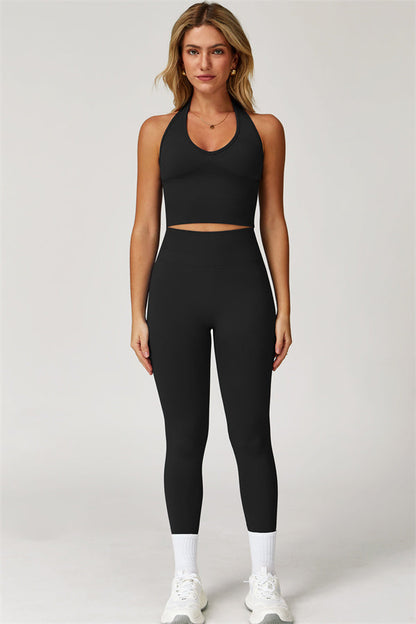 The Delight Jacket Sports Bra Leggings 3-Piece Set Fitglutes Activewear Gymwear Sportswear & Workout Clothes