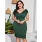 Plus Size Off-Shoulder Bodycon Dress for Women
