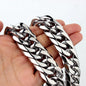 chunky silver necklace