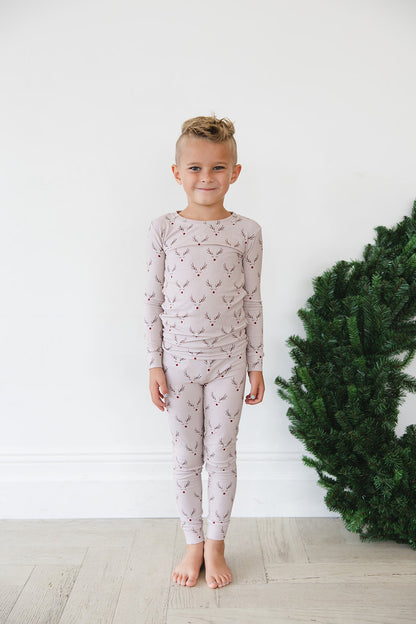 Reindeer Ridge (ribbed) - Set Blush Lotus