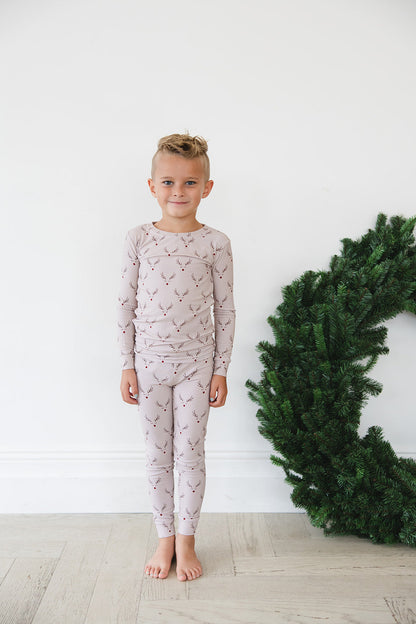 Reindeer Ridge (ribbed) - Set Blush Lotus