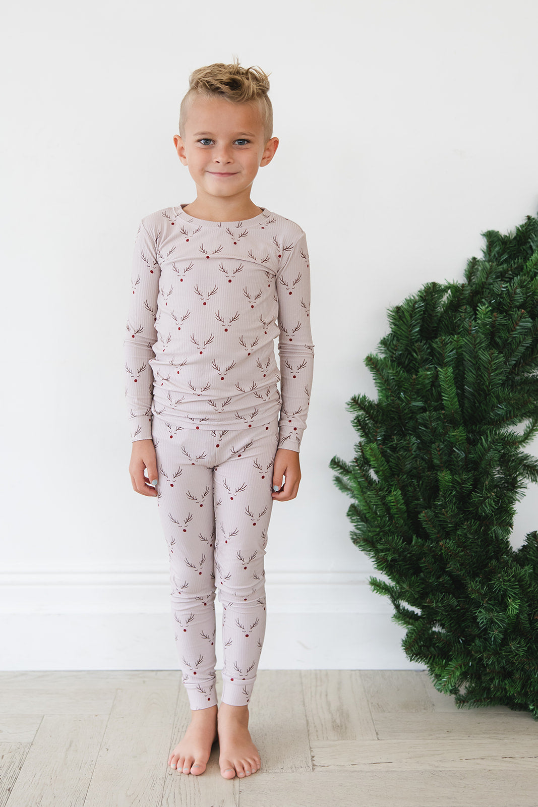 Reindeer Ridge (ribbed) - Set Blush Lotus