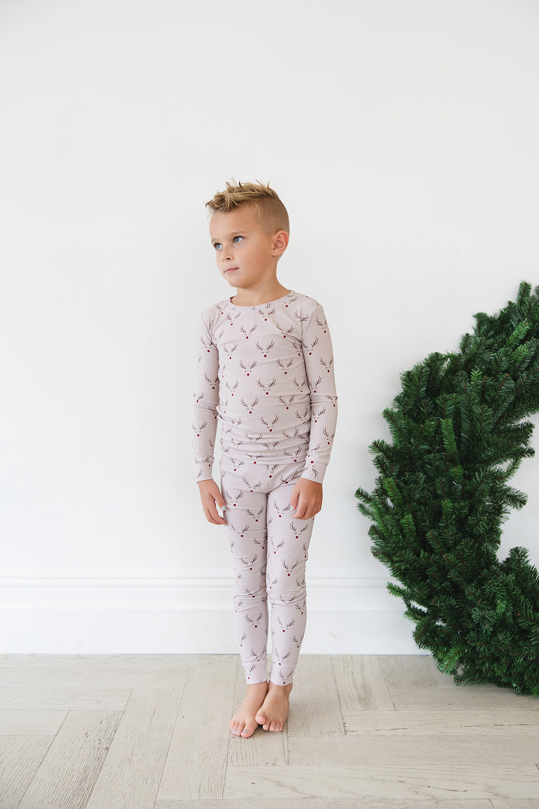 Reindeer Ridge (ribbed) - Set Blush Lotus