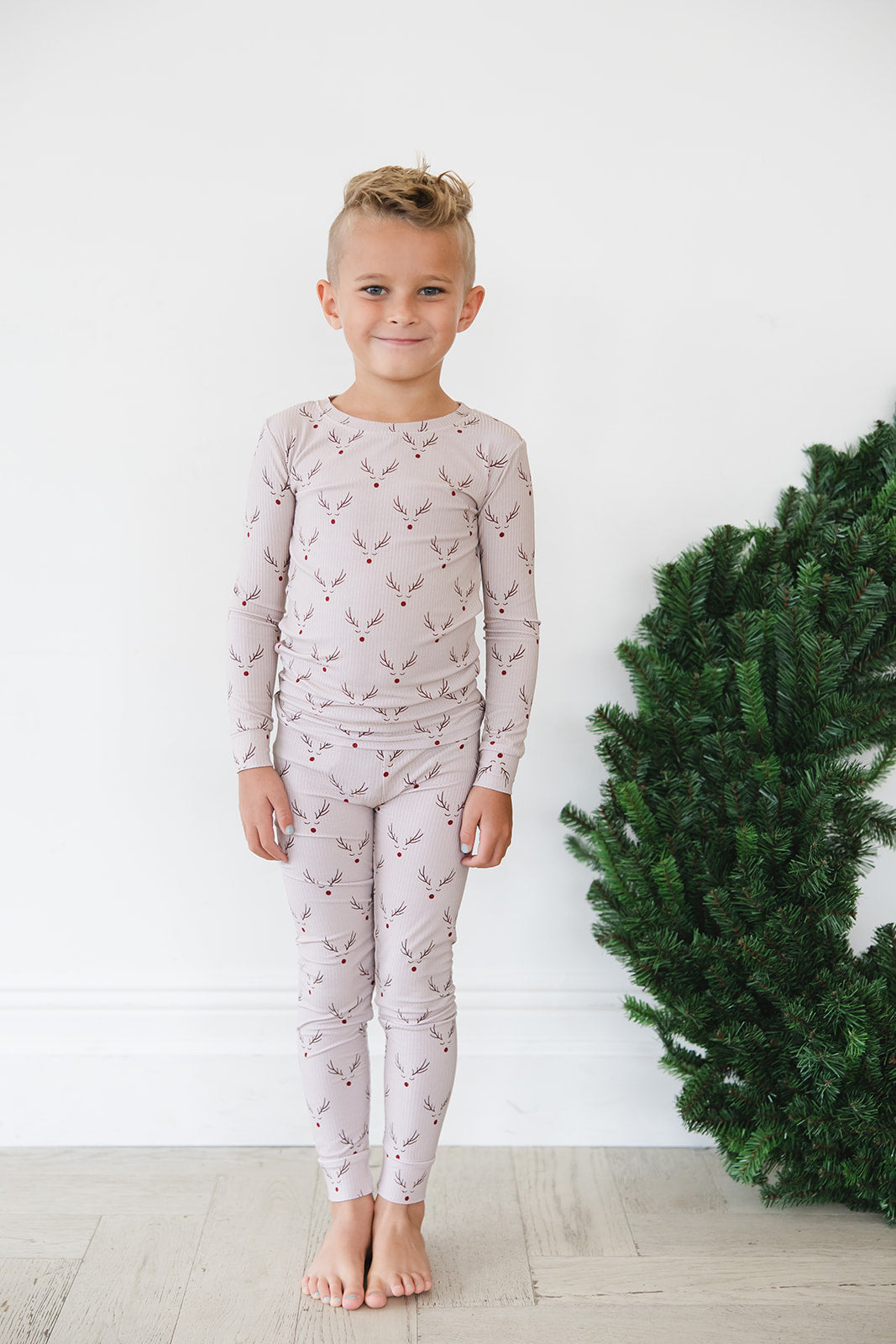 Reindeer Ridge (ribbed) - Set Blush Lotus
