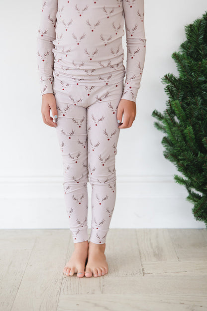 Reindeer Ridge (ribbed) - Set Blush Lotus