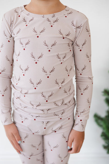 Reindeer Ridge (ribbed) - Set Blush Lotus