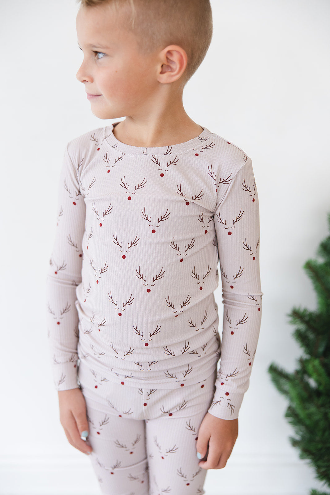 Reindeer Ridge (ribbed) - Set Blush Lotus