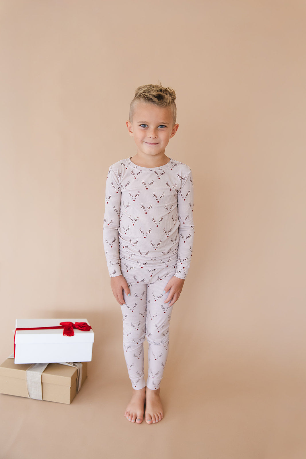 Reindeer Ridge (ribbed) - Set Blush Lotus