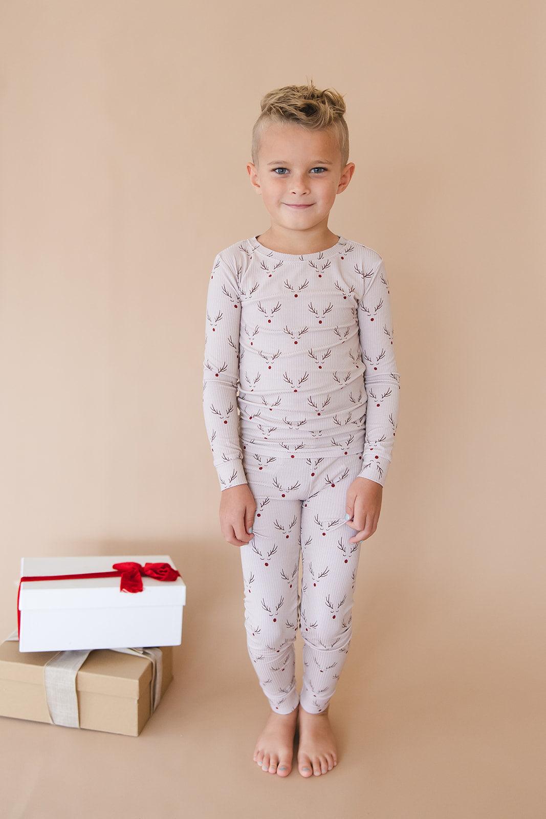 Reindeer Ridge (ribbed) - Set Blush Lotus