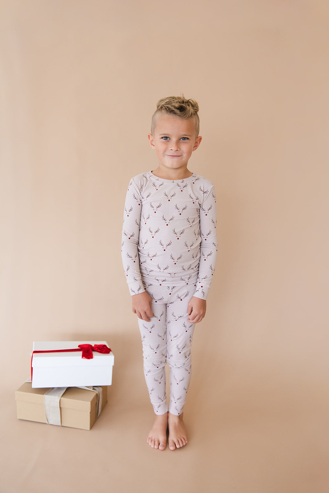 Reindeer Ridge (ribbed) - Set Blush Lotus