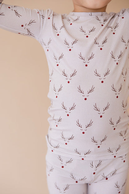 Reindeer Ridge (ribbed) - Set Blush Lotus