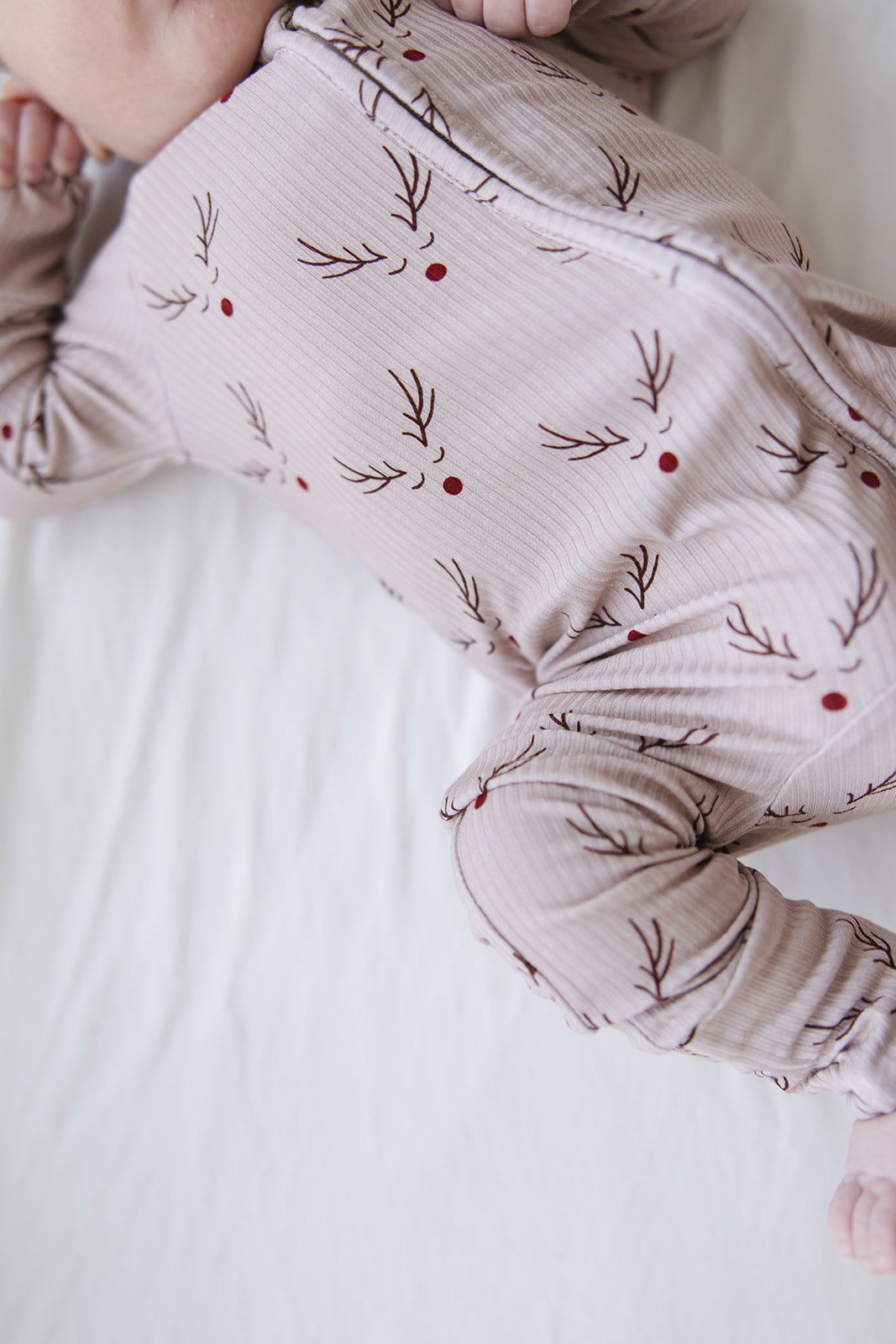 Reindeer Ridge (ribbed) - Zippy Blush Lotus