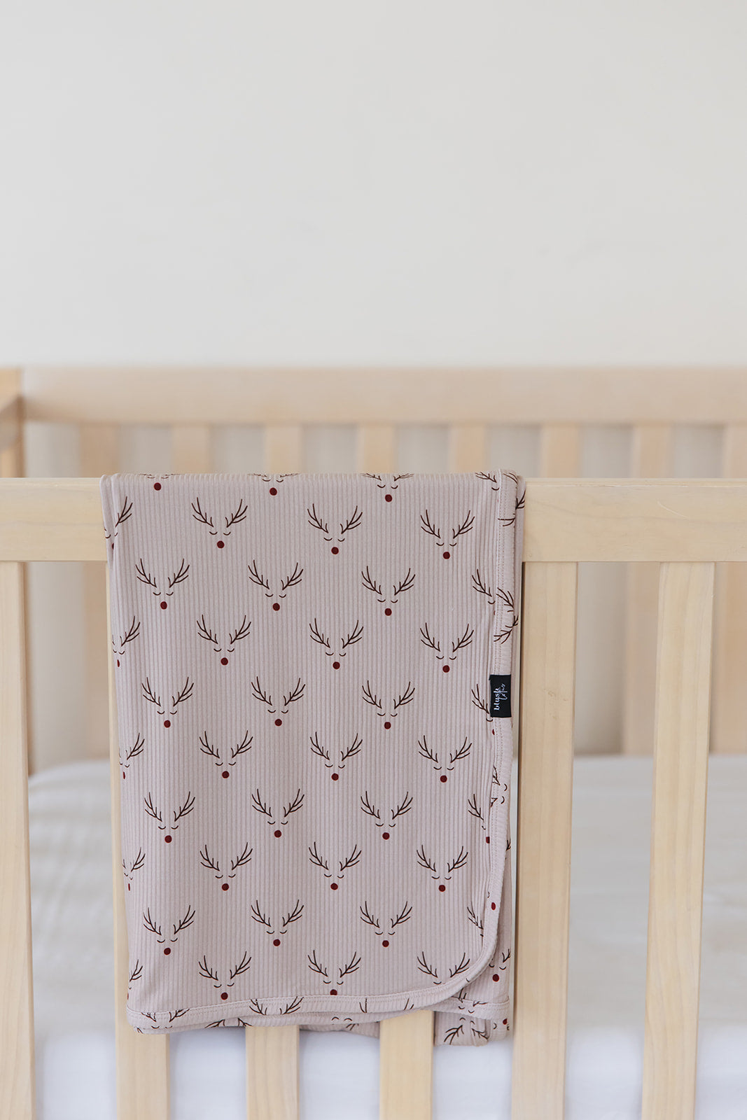 Reindeer Ridge (ribbed) - Lightweight Blanket Blush Lotus