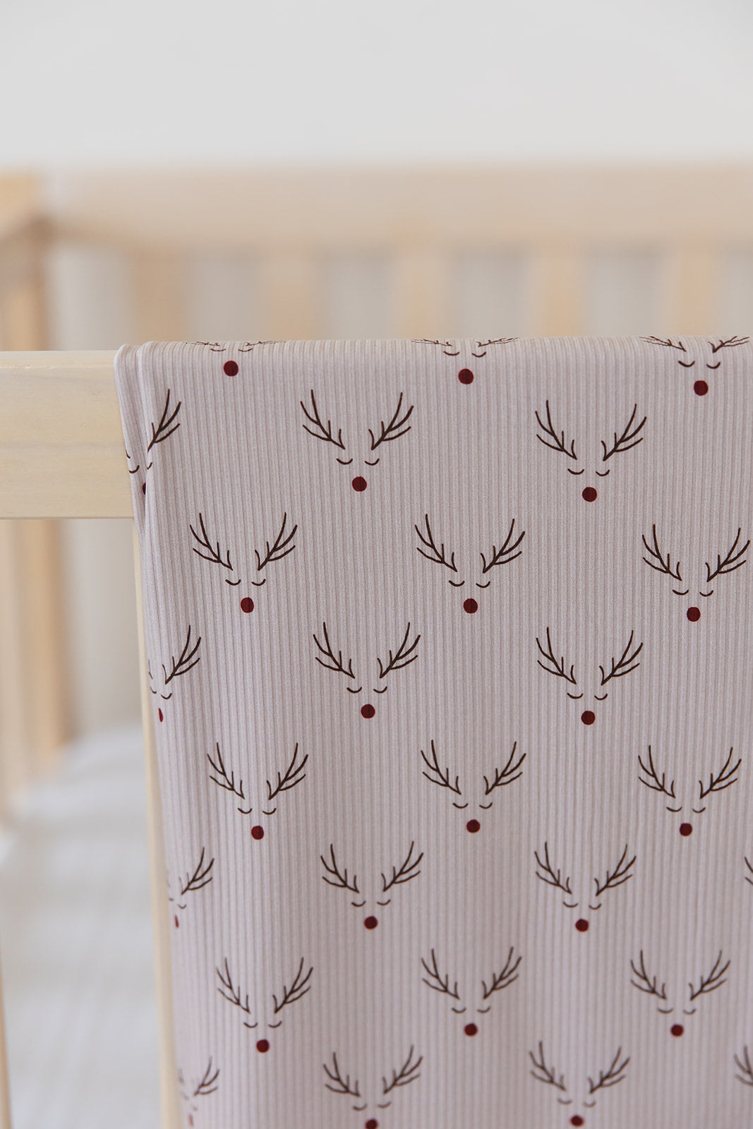 Reindeer Ridge (ribbed) - Lightweight Blanket Blush Lotus