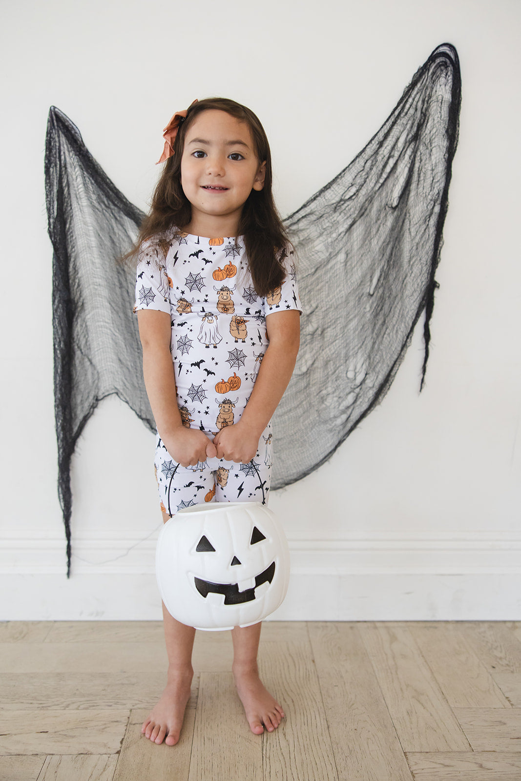 Cowloween - Biker Short Set Blush Lotus