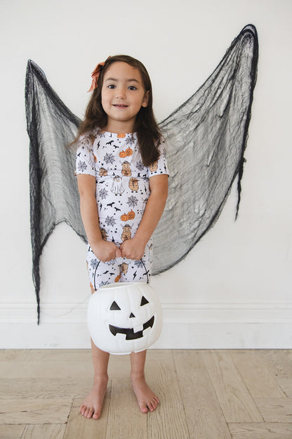 Cowloween - Biker Short Set Blush Lotus