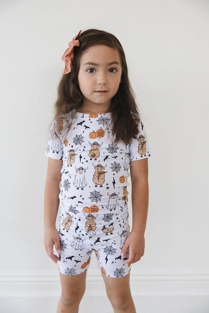 Cowloween - Biker Short Set Blush Lotus