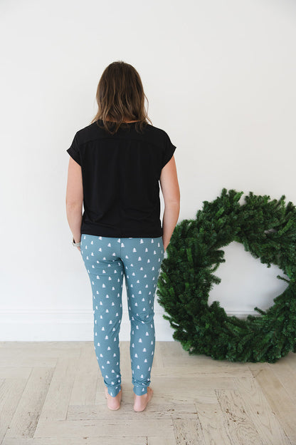 Northern Pine (ribbed) - Women's Jogger Blush Lotus