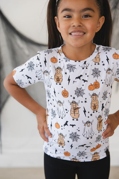 Cowloween - Everyday Tee Blush Lotus
