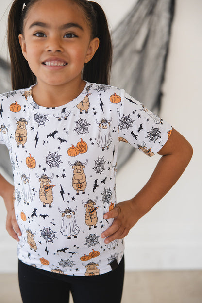 Cowloween - Everyday Tee Blush Lotus