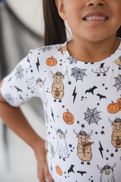 Cowloween - Everyday Tee Blush Lotus