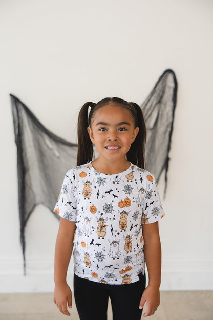 Cowloween - Everyday Tee Blush Lotus