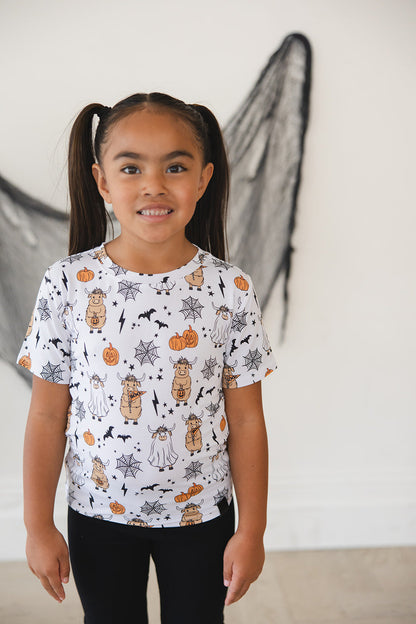 Cowloween - Everyday Tee Blush Lotus
