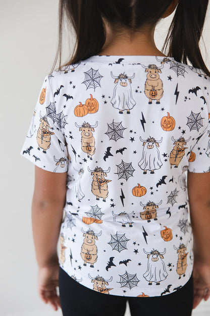 Cowloween - Everyday Tee Blush Lotus