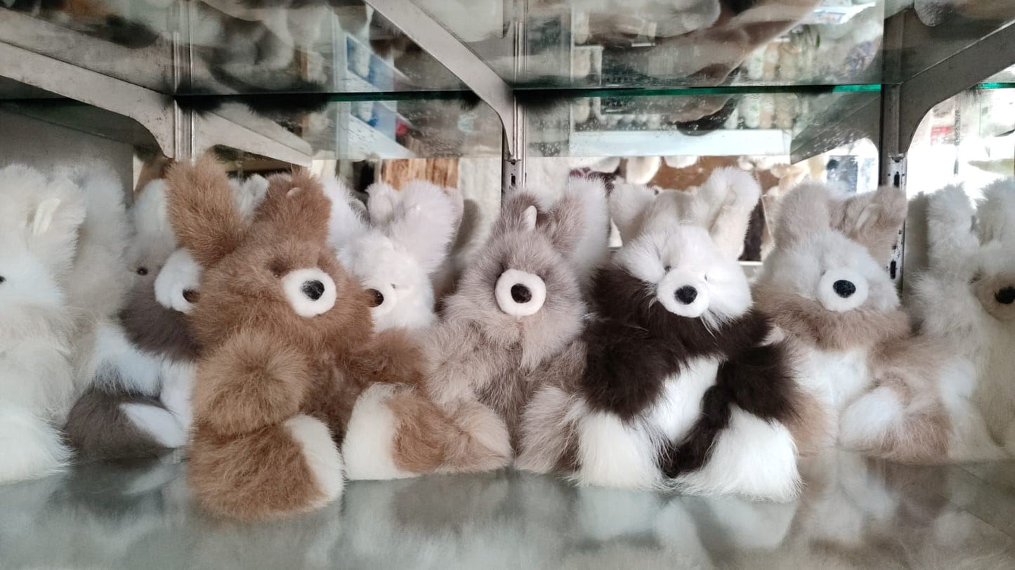 9" Fur Alpaca Bunnies Purely Alpaca