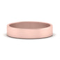 5 mm Flat Gold Wedding Band Fascinating Diamonds