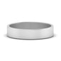5 mm Flat Gold Wedding Band Fascinating Diamonds
