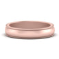 Milgrain Matte Finish Mens Band Fascinating Diamonds