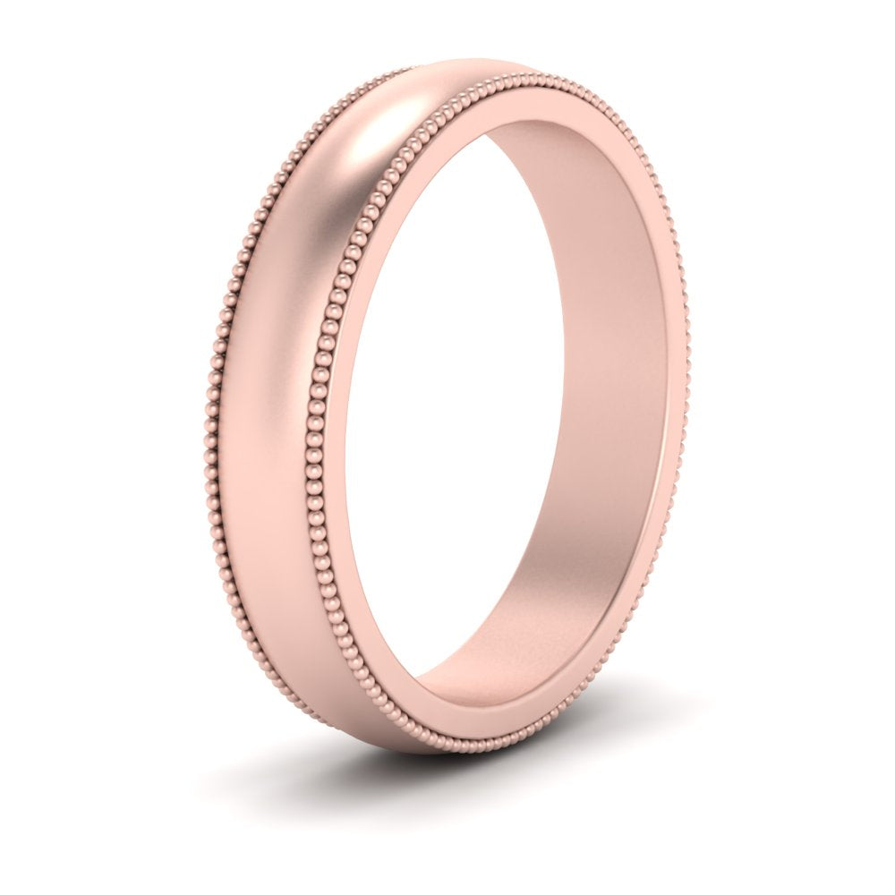 Milgrain Matte Finish Mens Band Fascinating Diamonds